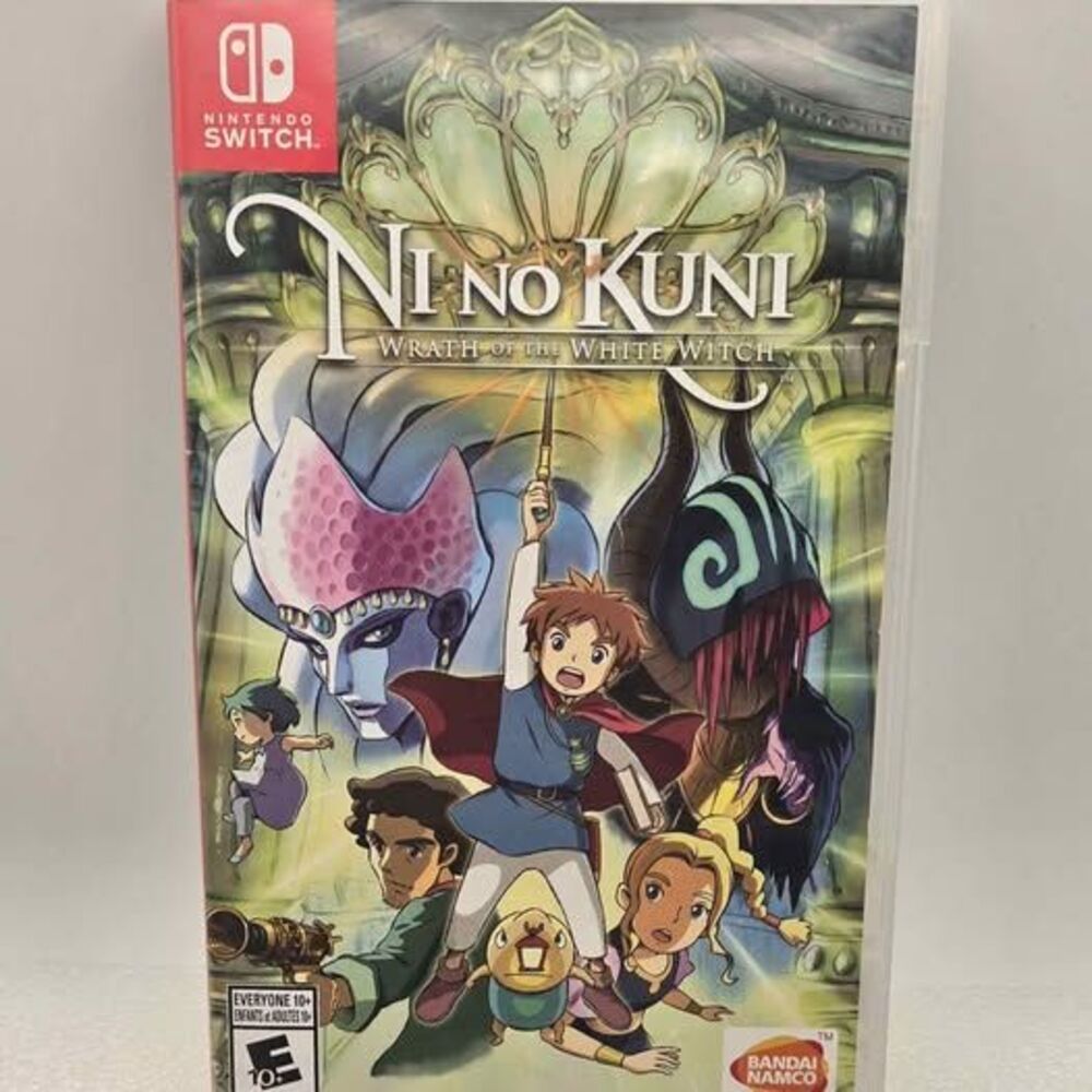Ni no Kuni: Wrath of the White Witch – Switch – Like New – Studio Ghibli RPG